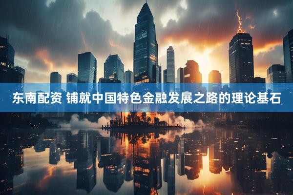 东南配资 铺就中国特色金融发展之路的理论基石