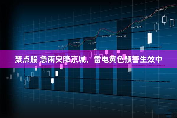 聚点股 急雨突降京城，雷电黄色预警生效中